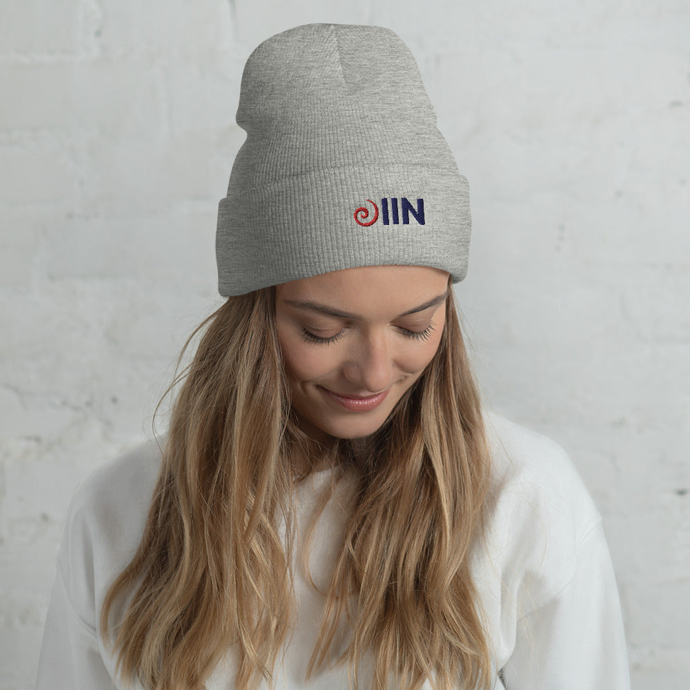 "IIN" Cuffed Beanie